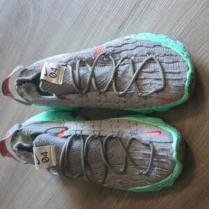 Nike Gray and Mint Green Running Shoes